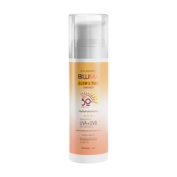 Netmeds | Biluma Glow & Tint Sunscreen Gel - Neutral 50 ml