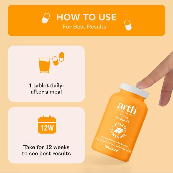 Arth Mood Support Tablets 30's - Nutritional Supplements