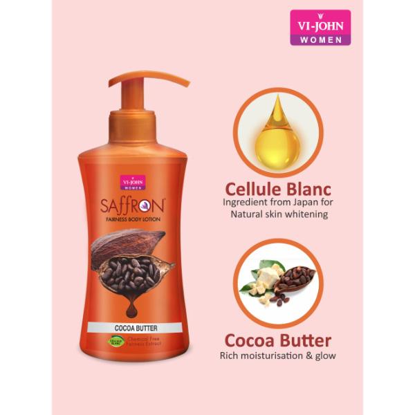 Vi-John Women Body Lotion Combo (Aloevera 250 ml + Cocoa Butter 250 ml + Milk Almond 250 ml + Rose 250 ml) 1's - Lotions & Creams