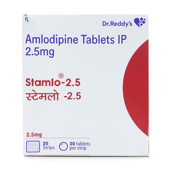 Stamlo 2.5mg Tablet 30'S - Hypertension-Cal