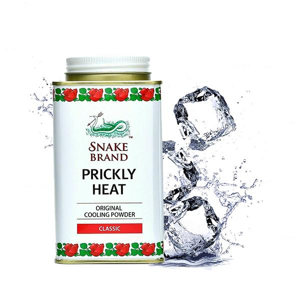 SNAKE BRAND PRICKLY HEAT COOLING POWDER CLASSIC 140 gm