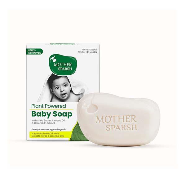 Mother Sparsh Plant Powered Natural Baby Soap 100 x 2Gm