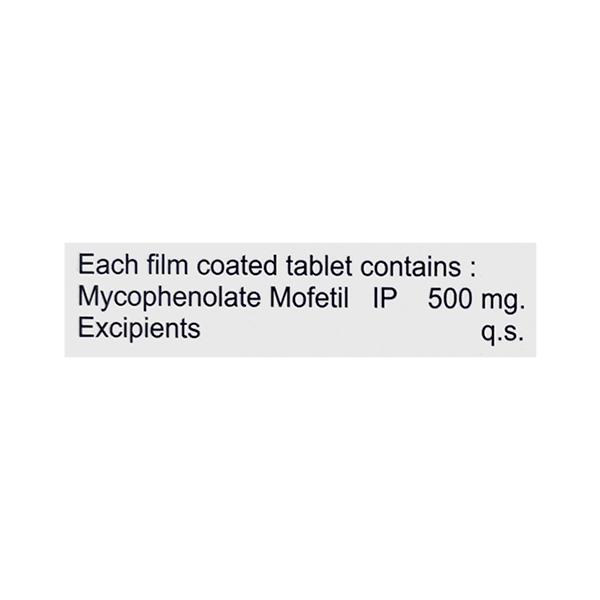 Imofetil 500mg Tablet 10'S - Auto Immune Disease-Imm