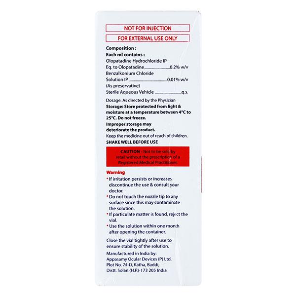 OLOZEST Ophthalmic Solution 5ml - Eye conditions-Oph