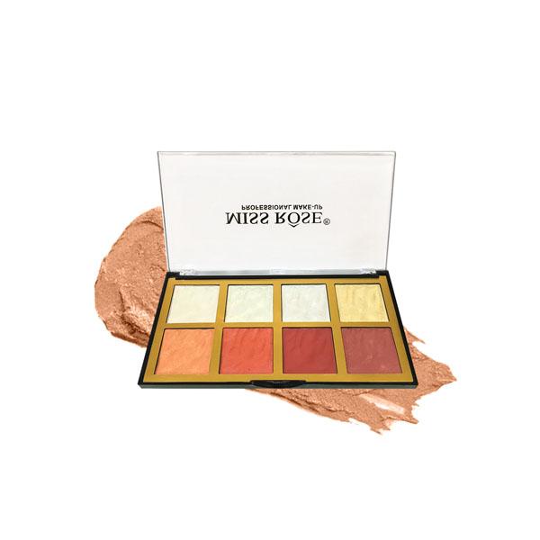 Netmeds | Miss Rose Professional Highlighter & Blusher Palette 7003 - 216Z1 02 28 gm