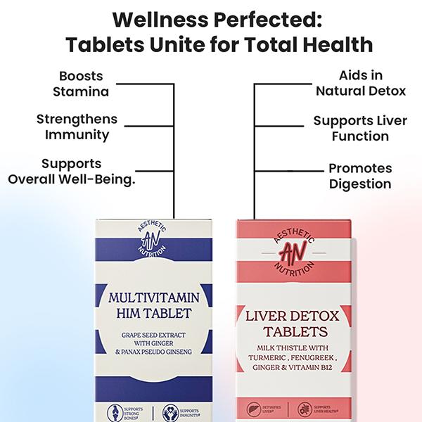 Aesthetic Nutrition Liver Detox Multivitamin Her Tablets 2's - Multi-Vitamins