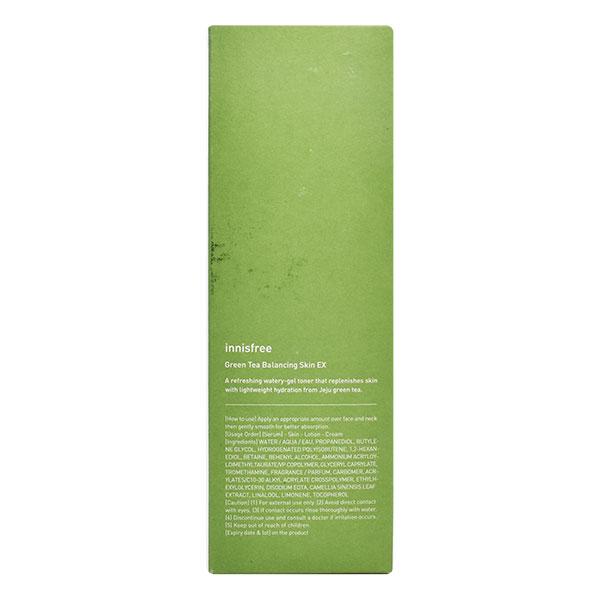 Innisfree Green Tea Balancing Skin 200 ml - Face Mists