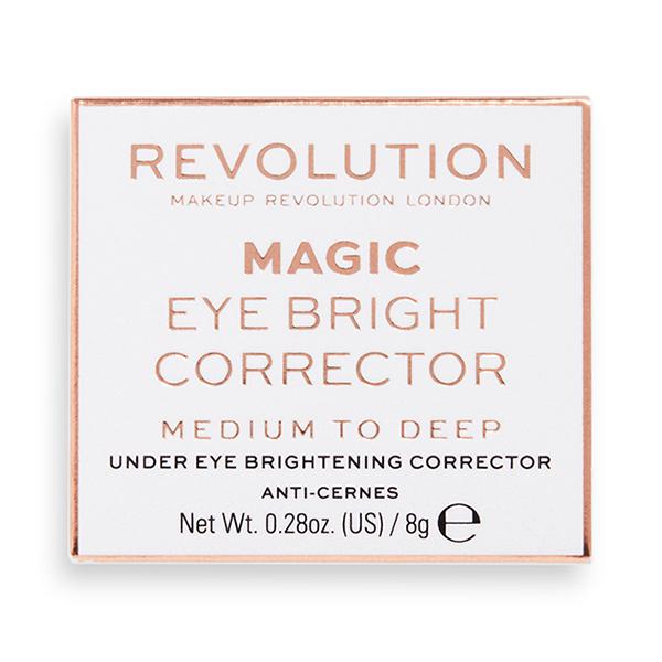 Makeup Revolution Eye Bright Under Eye Corrector Medium to Deep 8 gm - Eyeshadow, Bases & Primers