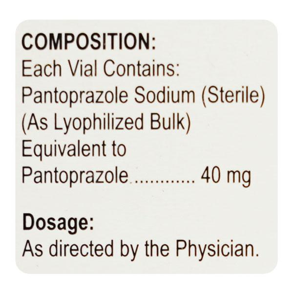Glanpan 40mg Injection 1'S - Ulcer/Reflux/Flatulence-Aaa