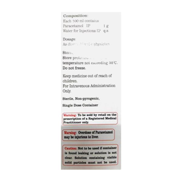 REGAMOL 1gm Infusion 100ml - Pain relief-Nsa