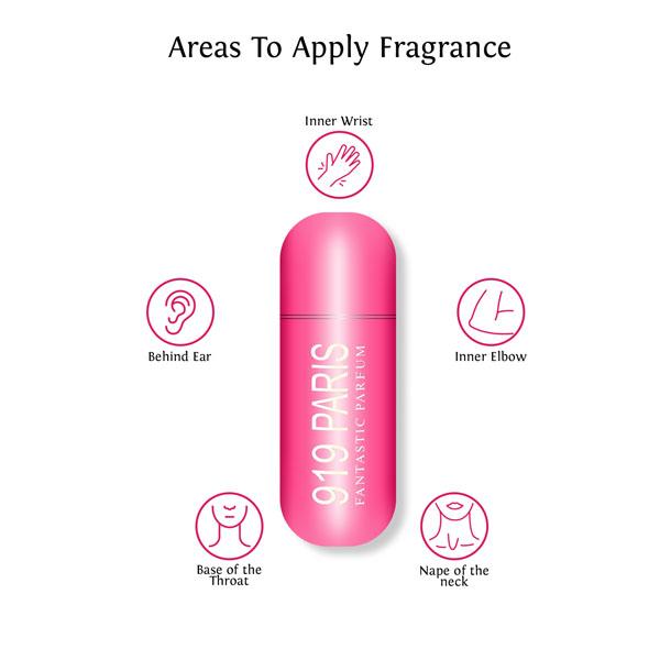 Sweet Heart JBJ Perfume 919 Paris Pink Eau De Parfum (small) 50 ml - Perfumes (Edt/Edp)