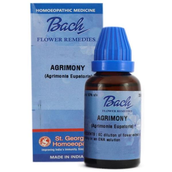 St. George's Bach Flower Agrimony 6 CH 100 ml - Bach Flower