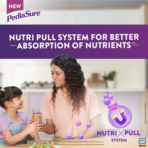 Pediasure Scientifically Designed Nutrition Drink Refill - Chocolate Flavour 375 g - Kids Nutrition