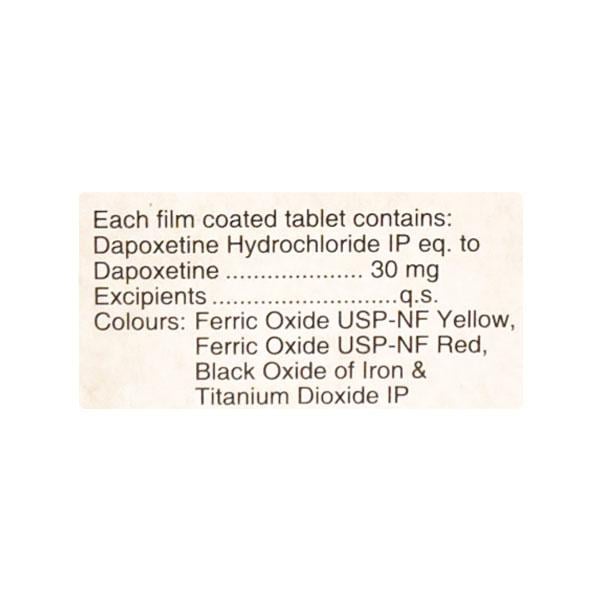 Dejac 30mg Tablet 4'S - Impotence/Erectile Dysfunction (Ed)
