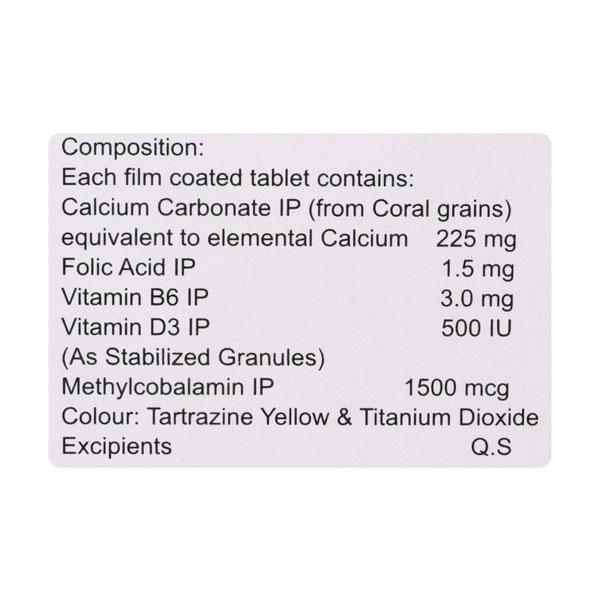 CORAL CALCIUM B12 Capsule 15's - Supplements-Cal