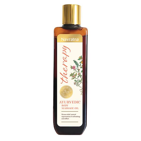 Navratna Ayurvedic Body Massage Oil 200 ml - Pain Relief (Ayush)