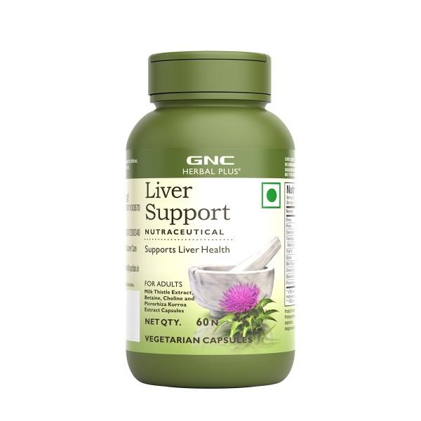 Netmeds | GNC Herbal Plus Liver Support Vegetarian Capsule 60's