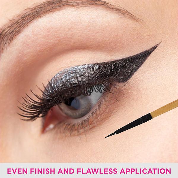 Vega Eye Liner Makeup Brush, Wooden Color 2's - Eye Brush
