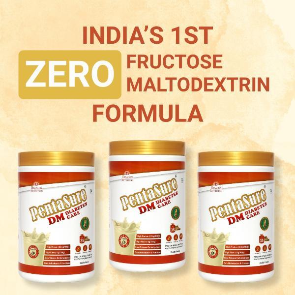 PentaSure DM Diabetes Care Powder - Vanilla Flavour 1 kg - Diabetes (Fitness)