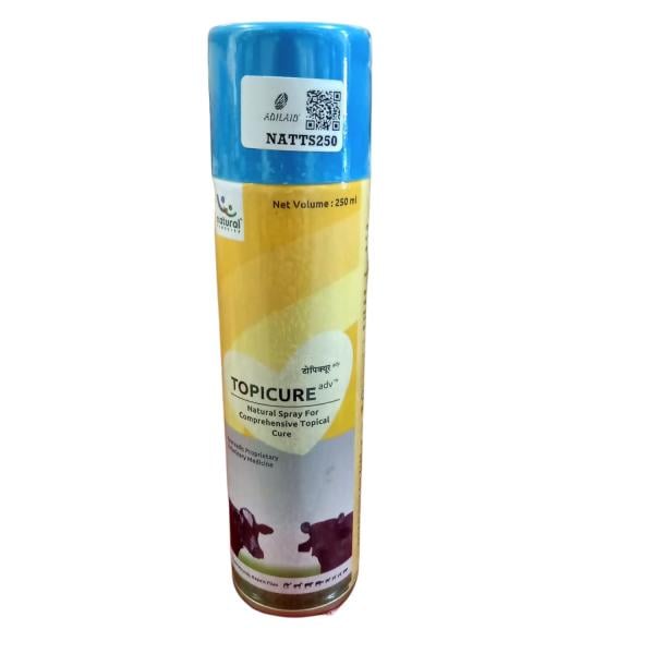 Netmeds | Natural Topicure Adv Spray 250 Ml Vet