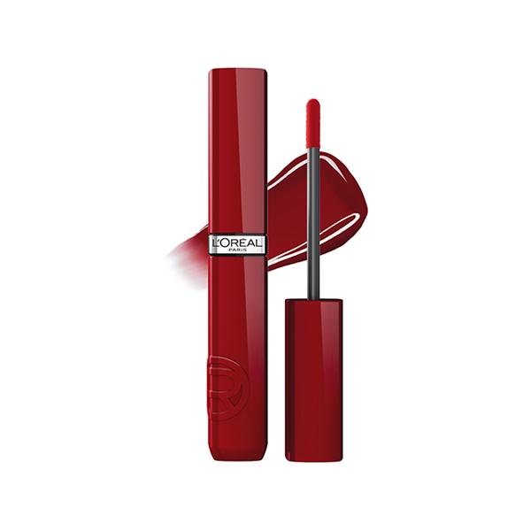 Loreal Paris Infallible Laque Resistance Lacquer-Like Shine, 16H Longwear, 520 Berry Bordeaux 4 ml - Liquid Lipsticks