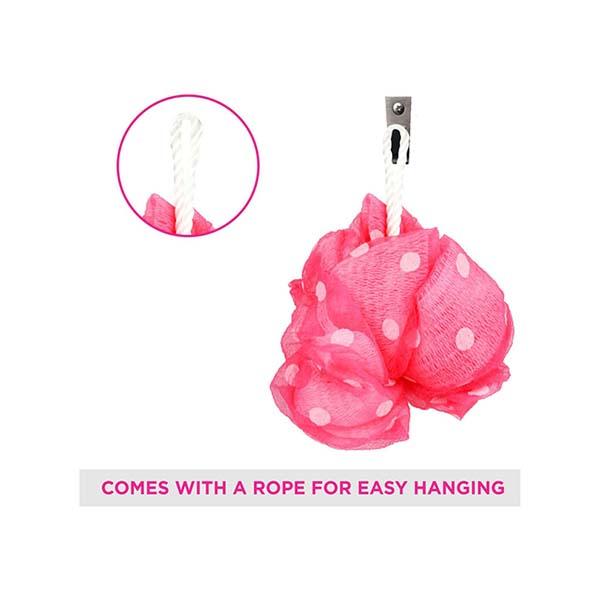 Vega Polka Bath Sponge (BA-3/20), Color May Vary 1's - Body Scrubbers & Brushes