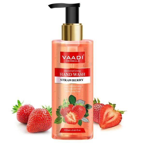 Netmeds | Vaadi Herbals Deep Moisturizing Strawberry Hand Wash 250 ml
