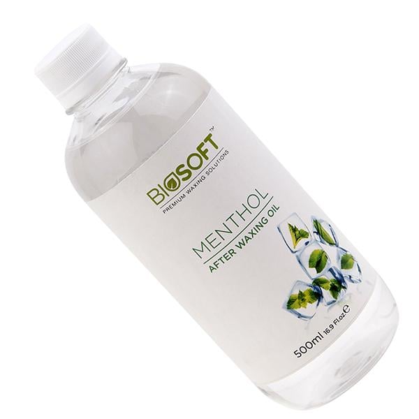 Biosoft Menthol Post Wax Oil 500 ml - Shaving & Hair Removal
