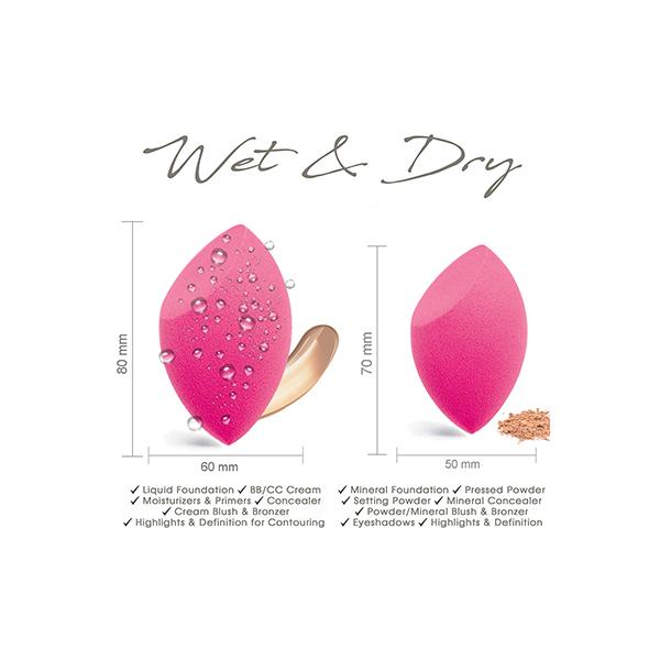 Allure Makeup Blender Sponge - Pink 1's - Sponges & Applicators