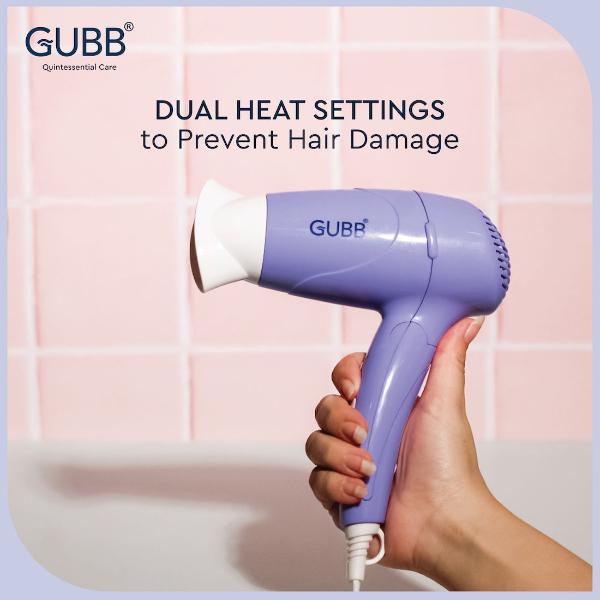 GUBB Hair Dryer & Hair Straightener Combo for Frizz Free & Lustrous Hair - Purple 1's - Multi-Stylers