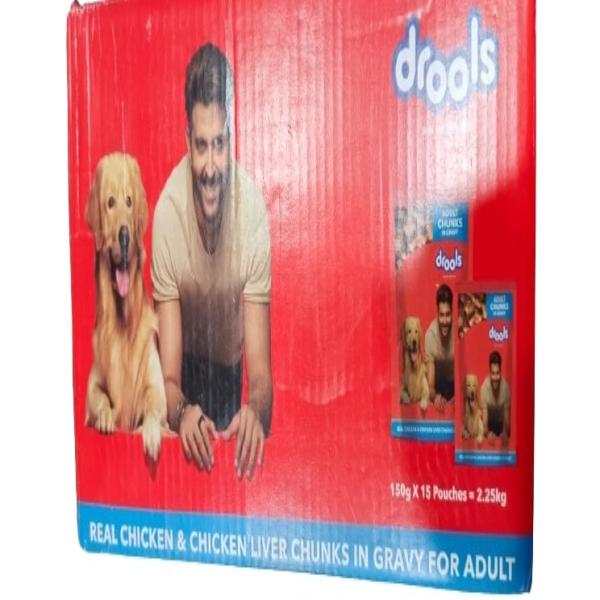 Netmeds | Purepet Chicken & Vegetables Chicken Liver Chunks - Gravy Puppy Dog (Pack of 24 x 70 g)