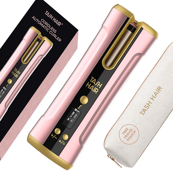 Netmeds | Tash Hair Twirl Automatic Cordless Hair Curler - Blush 560 gm