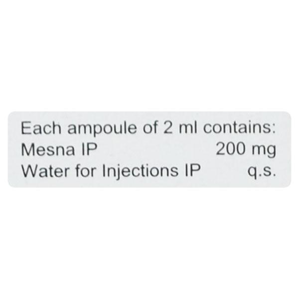 Mesna 200mg Injection 3X2ml - Cancer Oncology-Cyt