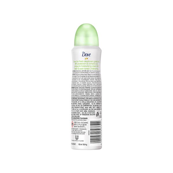 Dove Go Fresh Deodorant For Women 150 ml - Women Deodorants/Roll-Ons
