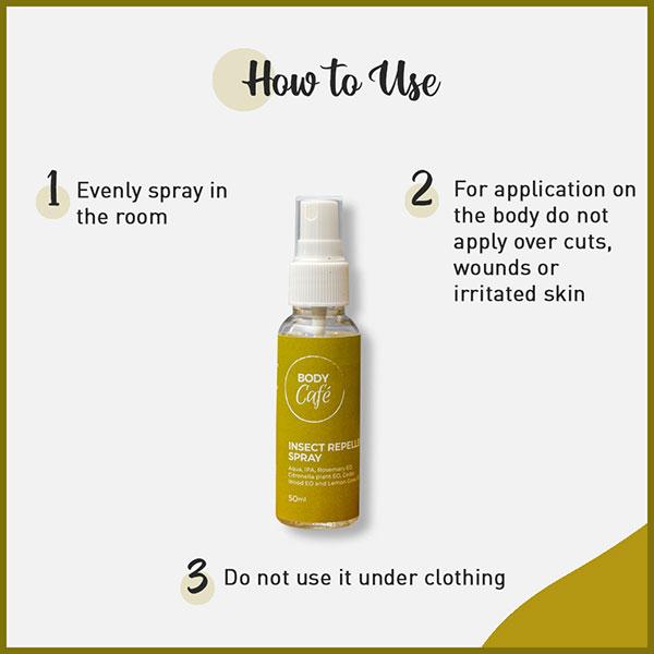 Body Cafe Insect Repellent Spray 50 ml - Insect Repellents