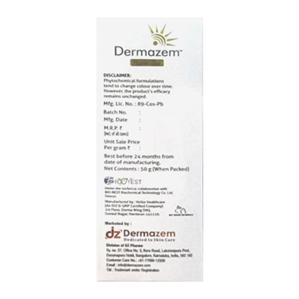 DERMAZEM SPF 50+ PA +++ Nanogel 50g - Sun Protectors-Emo