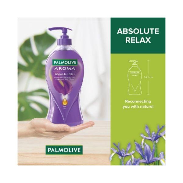 Palmolive Aroma Absolute Relax Body Wash Showergel Single Pump Bottle 750 ml - Shower Gels & Body Wash