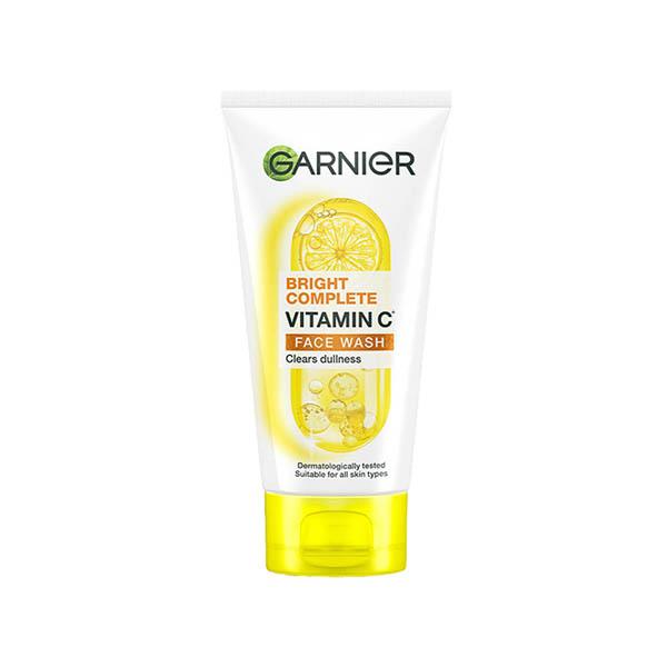 Netmeds | Garnier Bright Complete VITAMIN C + Lemon Deep Cleasing Facewash 150gm