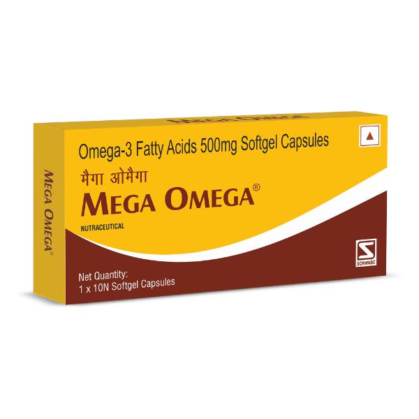 Netmeds | Mega Omega Capsule 10's