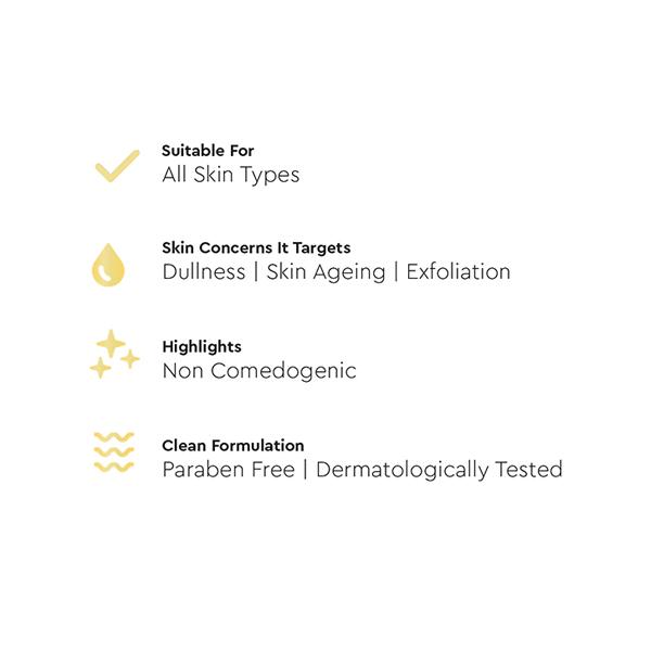 VLCC Clinic Bright Perfect Face Scrub 100 gm - Scrubs & Exfoliants