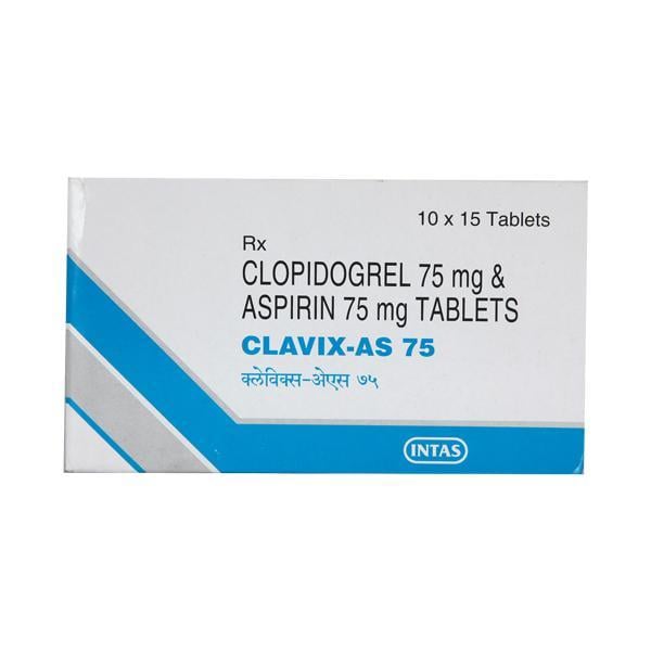 Netmeds | Clavix AS 75mg Tablet 15'S