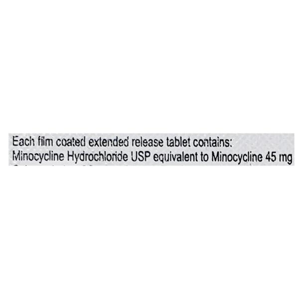 Minotas ER 45mg Tablet 10'S - Bacterial Infections-Tet