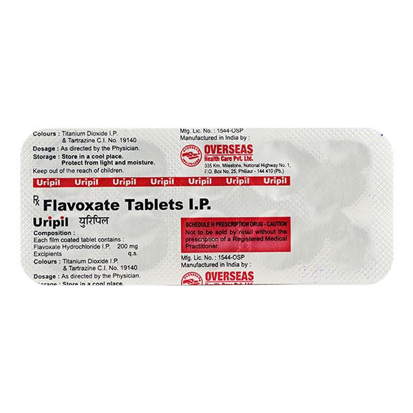URIPIL 200 Tablet 10's - Bladder And Prostate Disorders-Dru