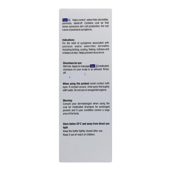 TAR 18 Shampoo 100ml - Psoriasis/Seborrhea/Ichthyosis-Pso