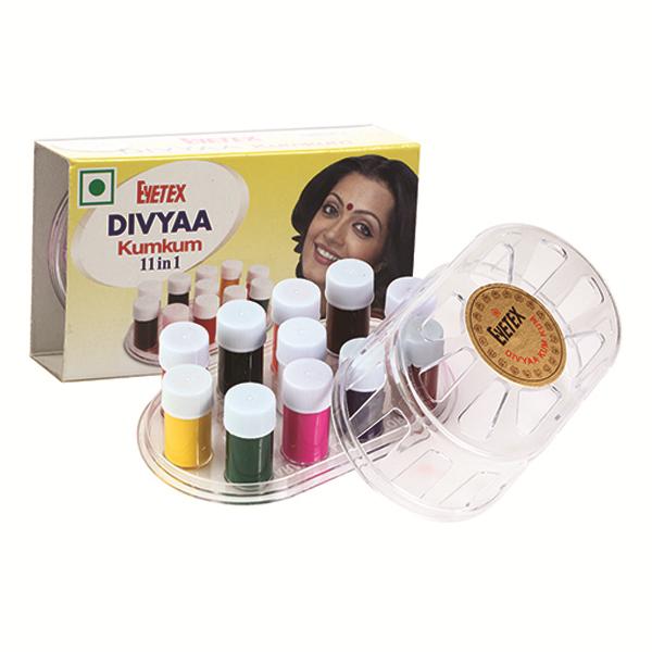 Netmeds | Eyetex Divya Kumkum 11 In 1 (skin friendly) 1's
