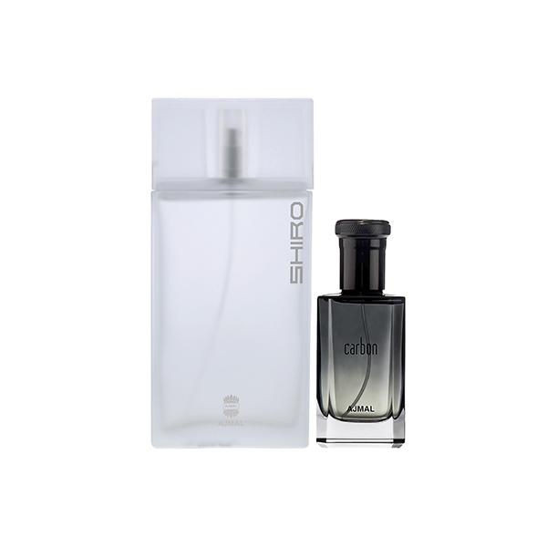 Ajmal Shiro EDP Citrus Spicy Perfume And Carbon EDP Citrus Spicy Perfume 190 ml - Men Perfumes (Edt/Edp)