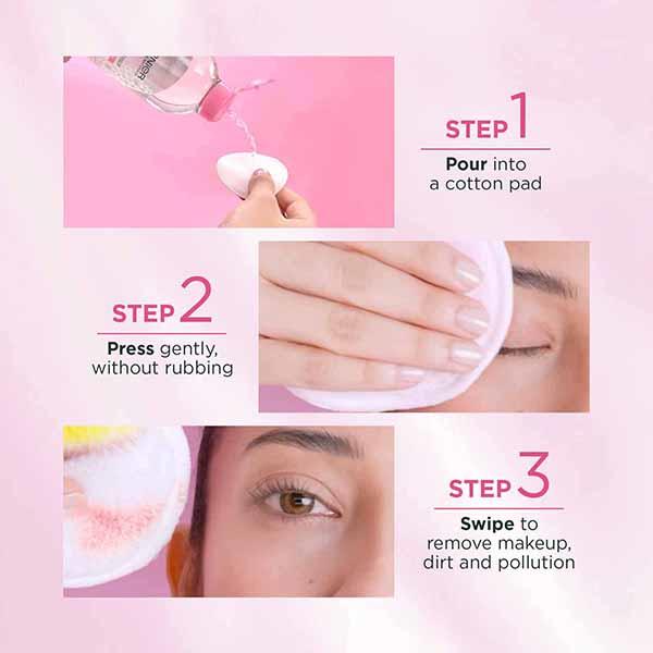 Garnier Skin Naturals, New Formula Micellar Cleansing Water All-In-1 Even For Sensitive Skin 125ml - Make Up Removers