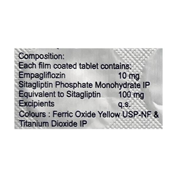 EMPAGLYDE S 10 Tablet 10's - Diabetes-Ant