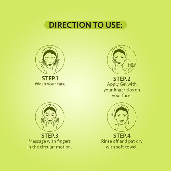 Berina Go Glow By Berina Cucumber with Olive Oil & Vitamin E Face Gel 500 ml - Face Gels