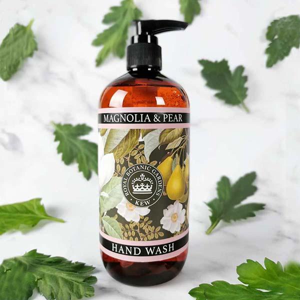 The English Soap Company - Royal Botanic Gardens, Kew - Magnolia And Pear Hand Wash 500 ml - Hand Wash & Soaps